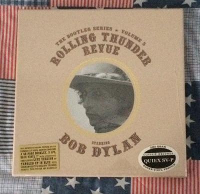 Tumnagel för auktion "Bob Dylan - The Bootleg Series Vol 5. Live 1975 (3-Vinyl / LP Box)."