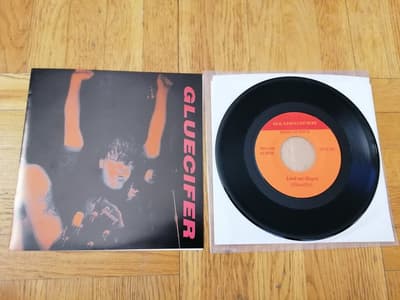 Tumnagel för auktion "Gluecifer – Lard Ass Hagen, 7" (007 Records, 1997)"
