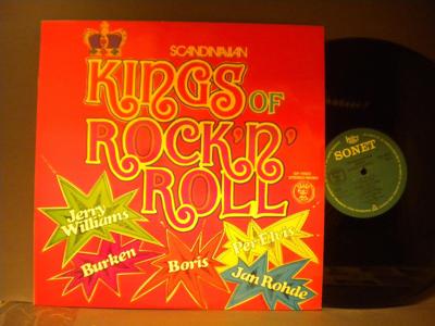 Tumnagel för auktion "SCANDINAVIAN KINGS OF ROCK ´N´ ROLL - V/A - BURKEN/J.WILLIAMS/PER-ELVIS..."