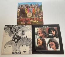 Tumnagel för auktion "The Beatles- LP Vinyl - Sgt. Pepper's Lonely Hearts Club Band m.fl."