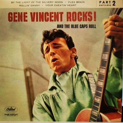 Tumnagel för auktion "Gene Vincent & His Blue Caps – Gene Vincent Rocks! And The Blue Caps Roll"