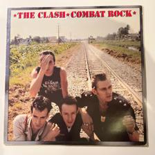 Tumnagel för auktion "The Clash – Combat Rock 1982"