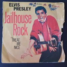 Tumnagel för auktion "single - Elvis Presley - Jailhouse Rock - RCA 2695"