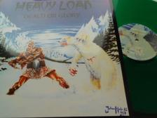 Tumnagel för auktion "LP HEAVY LOAD Death or Glory GRÖN VINYL"