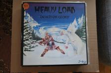 Tumnagel för auktion "LP  HEAVY LOAD               DEATH OR GLORY         MED POSTER            1982"