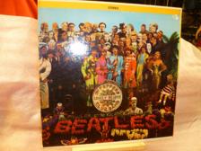 Tumnagel för auktion "BEATLES , LP , SGT. PEPPERS LONELY HEARTS CLUB BAND"