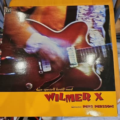 Tumnagel för auktion "Wilmer X med Peps Persson, LP"