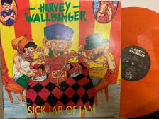 Tumnagel för auktion "HARVEY WALLBANGER Sick Jar of Jam LP / '92 Svensk Thrash Metal"