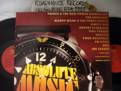 Tumnagel för auktion "ABSOLUTE MUSIC - 12 - 2 -LP - V/A"