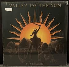 Tumnagel för auktion "Valley Of The Sun The Chariot RARE Stoner Hard Rock LP 2022 Still Sealed Orange"