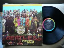 Tumnagel för auktion "THE BEATLES - SGT PEPPER LONELY HEARTS CLUB BAND    LP"