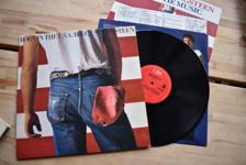 Tumnagel för auktion "Bruce Springsteen Born in the USA LP rock pop CBS"