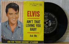 Tumnagel för auktion "ELVIS PRESLEY :: AINT THAT LOVING YOU BABY : (7``) GER Press"