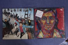 Tumnagel för auktion "Greg Kihn Band x2 - Love an rock and roll (EX) + Next of Kihn (VG+)."