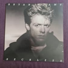 Tumnagel för auktion "Bryan Adams, Reckless, Vinyl LP"