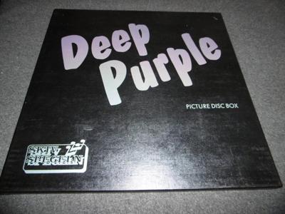 Tumnagel för auktion "Deep Purple - Skivspegeln Picture Disc box - 3LP - 1985"
