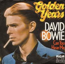 Tumnagel för auktion "DAVID BOWIE "GOLDEN YEARS/CAN YOU HEAR ME" RCA 45-PB 10 441 P.1975 GER PRESS"