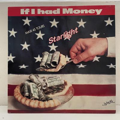 Tumnagel för auktion "Starlight - If I Had Money 12" 1986"