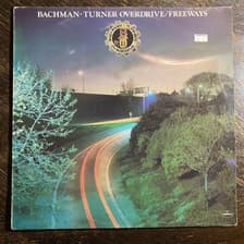 Tumnagel för auktion "BACHMAN-TURNER OVERDRIVE - Freeways 1977 UK Press! Prog-rock. LP"