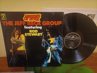 Tumnagel för auktion "JEFF BECK GROUP - Masters of rock"