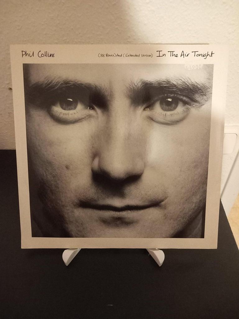 Phil collins in the air tonight maxi vinyl vinylkoll