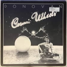 Tumnagel för auktion "DONOVAN - COSMIC WHEELS. VINYL LP UK -73 GATEFOLD. INKL INSERT FOLK- / PSYK-ROCK"