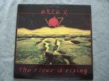 Tumnagel för auktion "Greg X Volz – The River Is Rising, 1986, Rock/AOR/80-tal, LP. MYRR 1220 UK"