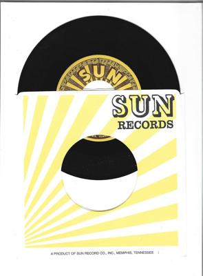 Tumnagel för auktion "Si. Elvis Presley Baby Let´s Play House SUN Records 217"