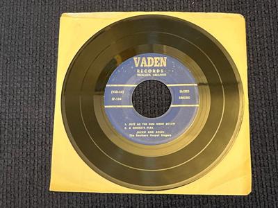 Tumnagel för auktion "VADEN EP-104 Jackie and Arlen Vaden - US orig 1957"