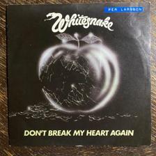 Tumnagel för auktion "WHITESNAKE - Dont Break My Heart Again 1981. UK Press! Prog-rock. DEEP PURPLE"