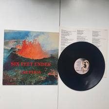 Tumnagel för auktion "LP  SIX FEET UNDER-ERUPTION   SV PRESS"