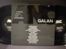 Tumnagel för auktion "ANC GALAN - SVENSK ROCK MOT APARTHEID - 2 -LP - V/A"