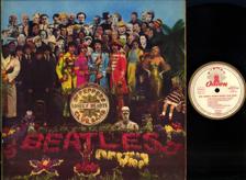 Tumnagel för auktion "THE BEATLES - SGT PEPPERS LONELY HEARTS CLUB BAND - ODEON"