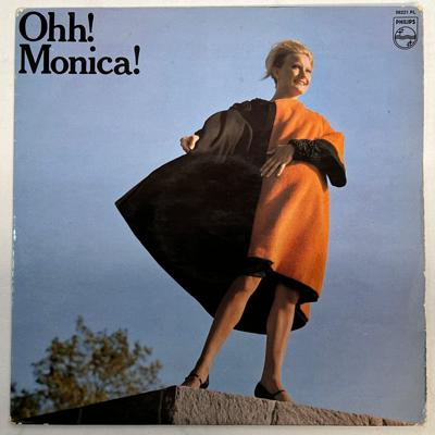 Tumnagel för auktion "MONICA ZETTERLUND Ohh! Monica! LP -64 Swe PHILIPS 08221 PL ** rare **"