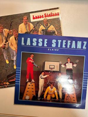 Tumnagel för auktion "Vinyl; LP, Lasse Stefanz x 2"