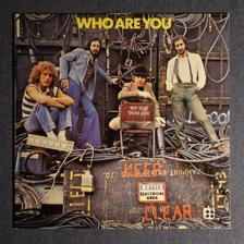 Tumnagel för auktion "The Who - Who are you, Polydor 2417 325, 1978. EX. Original Germany-press"