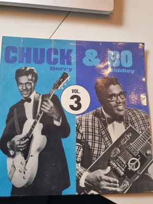 Tumnagel för auktion "Chuck Berry & Bo Diddley Vol 3 Ep 1964 U.K"