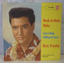 Tumnagel för auktion "ELVIS PRESLEY :: ROCK -A-HULA BABY (7`) GER Press"