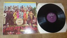 Tumnagel för auktion "Beatles LP Sgt Peppers Lonely Hearts Club Band"