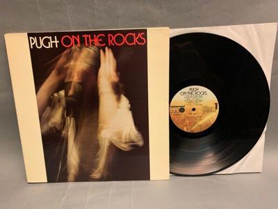 Tumnagel för auktion "Pugh Rogefeldt - Pugh On The Rocks Swe 2nd Press TOPPEX !!!!!"