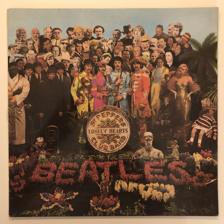 Tumnagel för auktion "The Beatles – Sgt. Pepper's Lonely Hearts Club Band   LP - Vinyl"