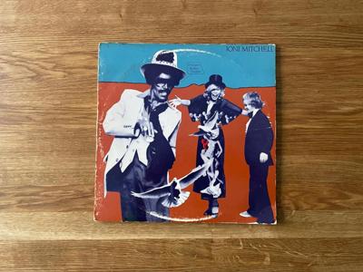 Tumnagel för auktion "Joni Mitchell – Don Juan's Reckless Daughter dubbel-LP US 1977"