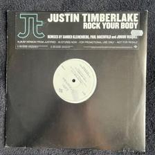 Tumnagel för auktion "Justin Timberlake - Rock Your Body (Jive 12" PROMO House/ Oakenfold/ Kleinenberg"