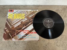 Tumnagel för auktion "Please Please Me The Beatles 1965 Vinyl Skiva LP Musik Music Rock 70-tal"