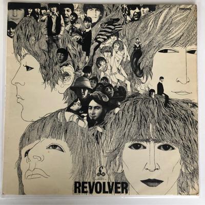 Tumnagel för auktion "The Beatles- Revolver"