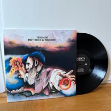 Tumnagel för auktion "Goliath - Hot Rock & Thunder Vinyl RE Prog Rock"