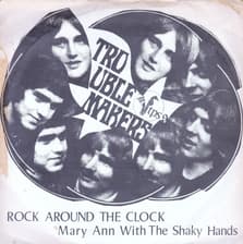 Tumnagel för auktion "THE TROBLEMAKERS-rock around the clock SE.TOMMO PLATTOR TPS 9"