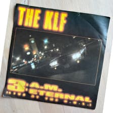 Tumnagel för auktion "The KLF - 3 A.M. Eternal (Live At The S.S.L.) 12" Vinyl"