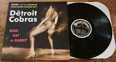 Tumnagel för auktion "The Detroit Cobras / Mink Rat Or Rabbit / SFTRI Records / LP"