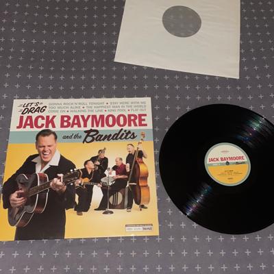 Tumnagel för auktion "Jack baymore - Lets drag Lp / vinyl"